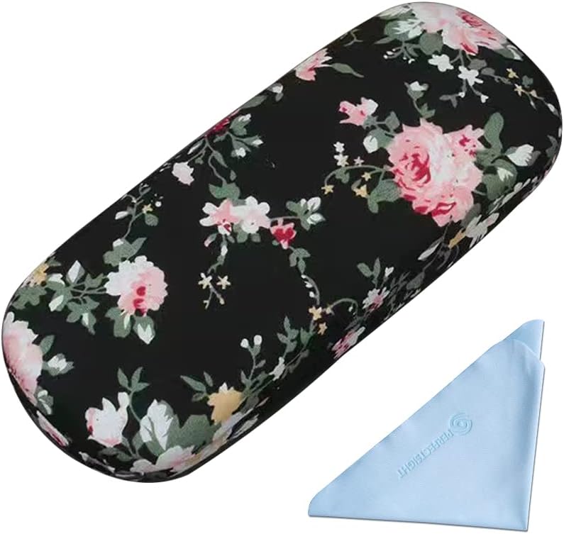 PERFECTSIGHT Store Hard Shell Eyeglasses Case, Kawaii Protective Glasses Case for Kids, Cute Eyeglass Case for Women Men Girls - Image 1